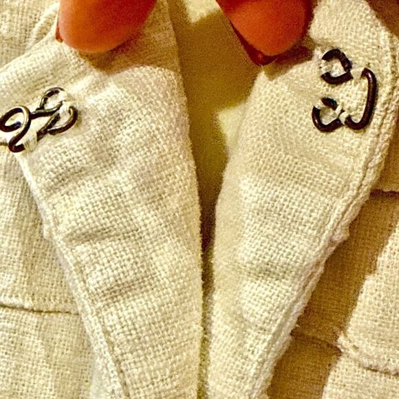 Coldwater creek linen jacket - Picture 3 of 9